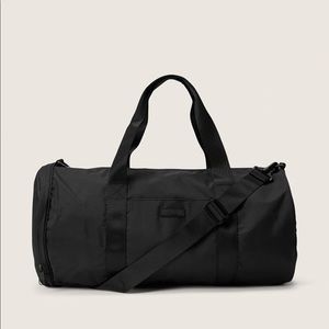 Victoria's Secret PINK Everyday Duffle Sport Gym Tote Bag Black